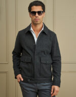 CASACO ESPINHA  PRETO ZOLF