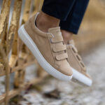 SAPATILHA BEGE COM VELCRO ZOLF