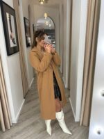 CASACO CLÁSSICO COM LAPELAS CAMEL PONTO CHIC - Image 4