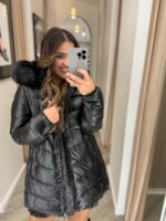 QUISPO PRETO COM PELO PONTO CHIC - Image 5