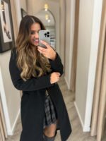 CASACO CLÁSSICO COM LAPELAS PRETO PONTO CHIC - Image 4