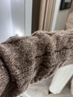 CAMISOLA DE MALHA ENTRANÇADA CASTANHA PONTO CHIC - Image 5