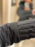 CASACO ACOLCHOADO PRETO COM PELO PONTO CHIC - Image 4