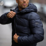 BLUSÃO ACOLCHOADO AZUL ZOLF - Image 3