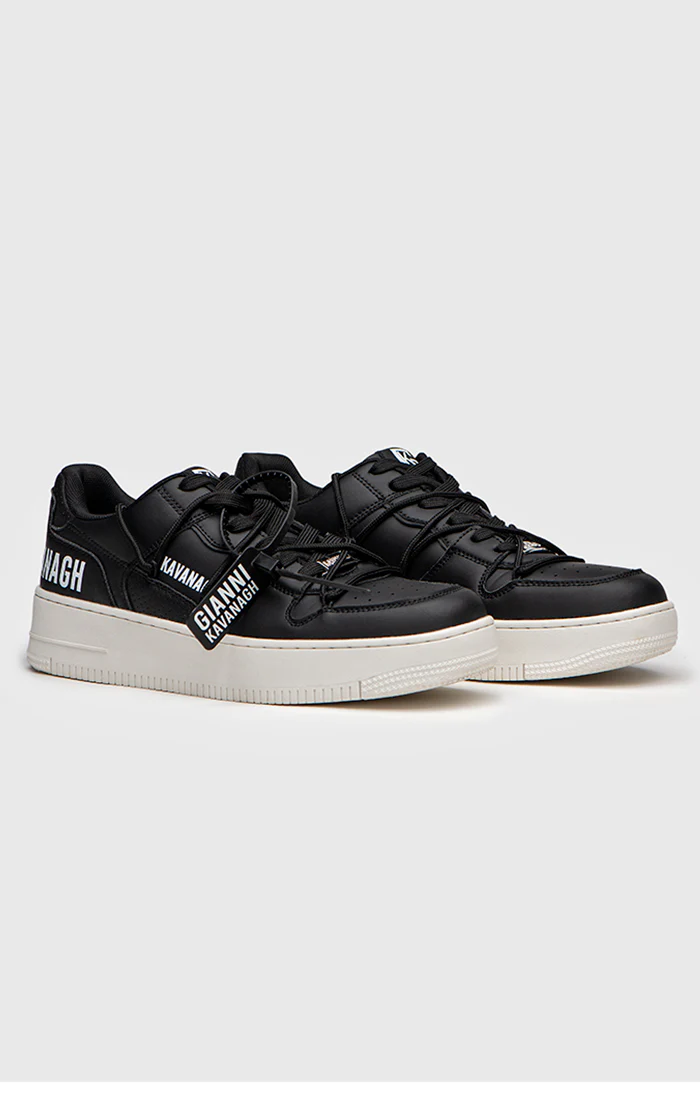 Black-Total-Wrapped-Sneakers-1_700x SAPATILHAS PRETAS GIANNI KAVANAGH - Image 1