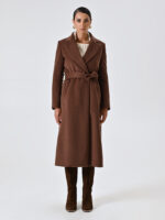 SOBRETUDO COM CINTO CASTANHO RINASCIMENTO - Image 2