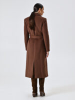 SOBRETUDO COM CINTO CASTANHO RINASCIMENTO - Image 3