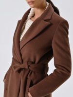 SOBRETUDO COM CINTO CASTANHO RINASCIMENTO - Image 4