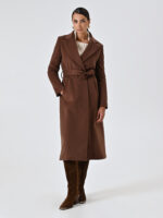 SOBRETUDO COM CINTO CASTANHO RINASCIMENTO - Image 6