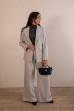 BLAZER CINZA COM EMBLEMA BORDADO SAHOCO - Image 4