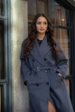 SOBRETUDO CINZA ANTRACITE COM CINTO IMPERIAL - Image 9