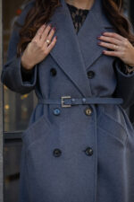 SOBRETUDO CINZA ANTRACITE COM CINTO IMPERIAL - Image 6