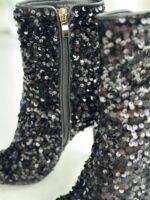 BOTINS DE LANTEJOULAS PRETAS RINASCIMENTO - Image 6