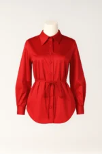 CAMISA VERMELHA COM CORDÕES SAHOCO