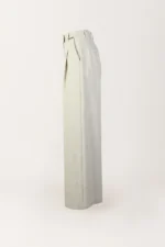 CALÇA CINTURA SUBIDA PINÇAS CINZENTO SAHOCO - Image 2