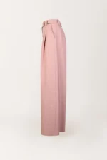 CALÇA CINTURA SUBIDA PINÇAS ROSA SAHOCO - Image 4