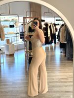 MACACÃO COM LANTEJOULAS DOURADAS RINASCIMENTO - Image 2