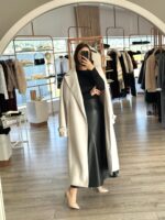 VESTIDO ECOPELE E MALHA PRETO IMPERIAL - Image 2