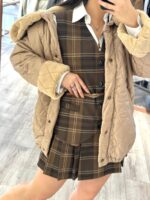 QUISPO ACOLCHOADO COM PELO CAMEL MISS YOU - Image 3