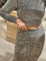 TOP PRATEADO DE LANTEJOULAS DIXIE - Image 5