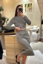 TOP PRATEADO DE LANTEJOULAS DIXIE - Image 4