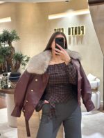 CAMISOLA CASTANHA COM PADRÃO XADREZ PONTO CHIC - Image 2