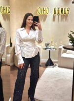 CAMISA BRANCA COM CORTE CRUZADO IMPERIAL - Image 2