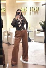 CAMISOLA CASTANHA DECOTE REDONDO PONTO CHIC - Image 4