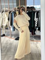 CAMISOLA TRICOT CRU COM MANGUITOS DIXIE - Image 3