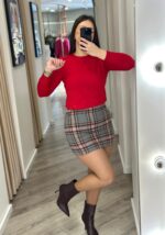 CAMISOLA MALHA VERMELHA RINASCIMENTO - Image 3