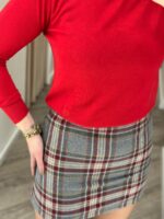 CAMISOLA MALHA VERMELHA RINASCIMENTO - Image 2