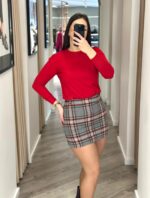 CAMISOLA MALHA VERMELHA RINASCIMENTO