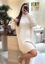 VESTIDO DE MALHA CRU DIXIE - Image 5