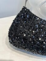 BOLSA PRETA COM LANTEJOULAS RINASCIMENTO - Image 4