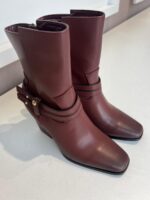 BOTA CANO MÉDIO BORDÔ COM FIVELA RINASCIMENTO - Image 2