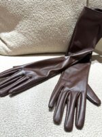 LUVAS EM ECOPELE CASTANHAS DIXIE - Image 3