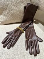 LUVAS EM ECOPELE CASTANHAS DIXIE - Image 2