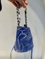 BOLSA AZUL COM ALÇA DE PEDRAS DECORATIVAS IMPERIAL - Image 3