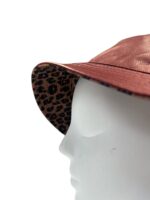CHAPÉU BORDÔ REVERSÍVEL ANIMAL PRINT PONTO CHIC - Image 2