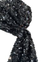 LENÇO DE CABEÇA DE LANTEJOULAS PRETO RINASCIMENTO - Image 2