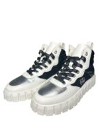 SAPATILHA DE CANO ALTO ANIMAL PRINT VERDE E BRANCO RINASCIMENTO - Image 2