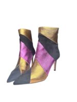 BOTA METALIZADA DE SALTO ALTO RINASCIMENTO - Image 2