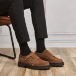 SAPATO SOLA COM RASTO TAUPE ZOLF