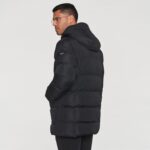 BLUSÃO TRENCH ACOLCHOADO COM CAPUZ PRETO ZOLF - Image 5