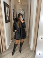 QUISPO PRETO COM PELO PONTO CHIC - Image 2