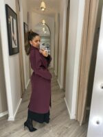 SOBRETUDO BORDÔ COM CINTO IMPERIAL - Image 4