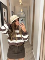 SAIA CASTANHA CURTA PONTO CHIC - Image 3