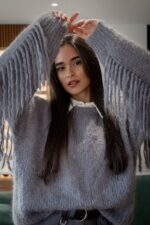 CAMISOLA DE MALHA CINZA DIXIE - Image 4