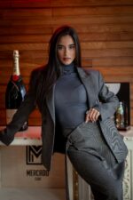 SAIA CINZA DE ALFAIATARIA COM FIVELA IMPERIAL - Image 2