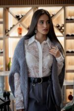 SAIA CINZA ESCURO COM CINTO IMPERIAL - Image 3